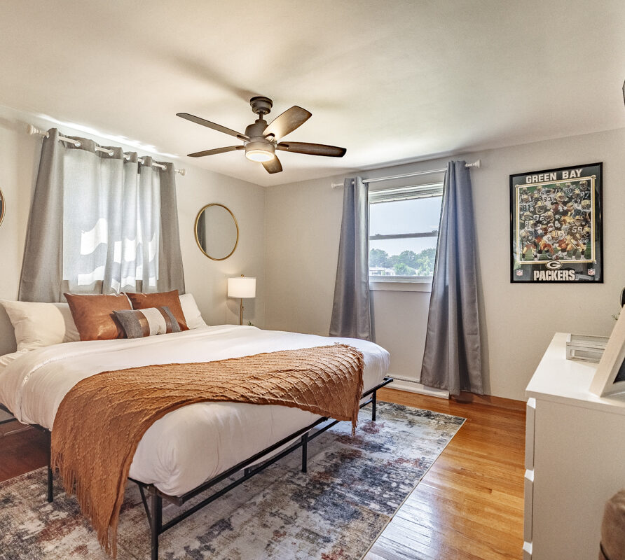 Explore the cozy charm, spacious layout, and unbeatable location of our Green Bay getaway—just steps from Lambeau Field.